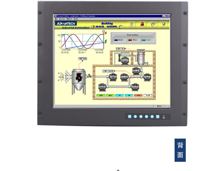 研華 工業(yè)等級(jí)平板顯示器FPM系列 12.1寸工業(yè)顯示器 FPM-3191G
