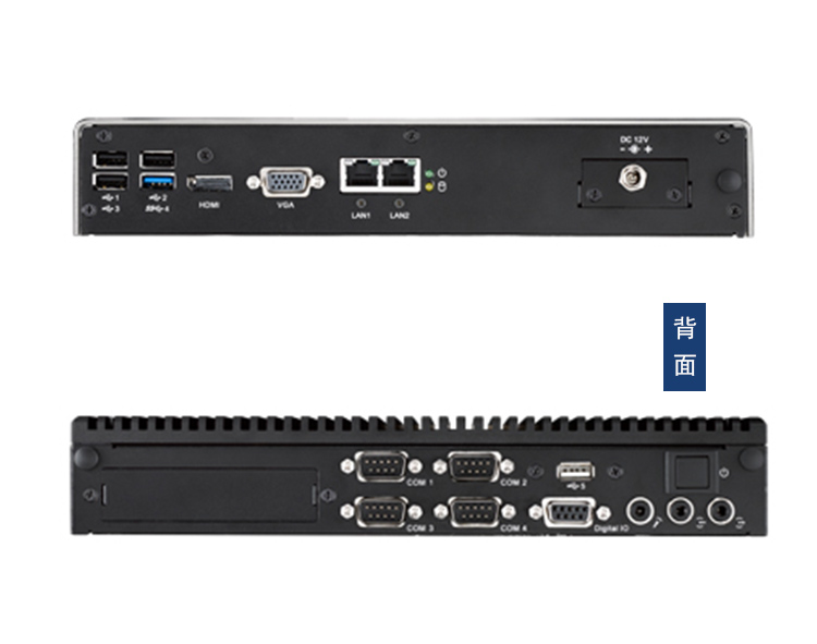 全新研華 無風扇嵌入式工控機 豐富IO ARK-2000系列 ARK-2230L