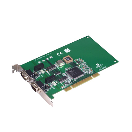 研華PCI-1680U雙端口CAN通用PCI總線通信卡，含隔離保護(hù)功能