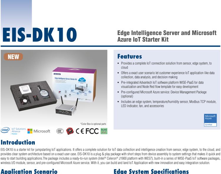 研華EIS-DK10 研華EIS-DK10，邊緣計算系統(tǒng)套件，包含整套物聯(lián)網(wǎng)設備，可快速實現(xiàn) IoT 實驗環(huán)境搭建，幫助產品快速開發(fā)。