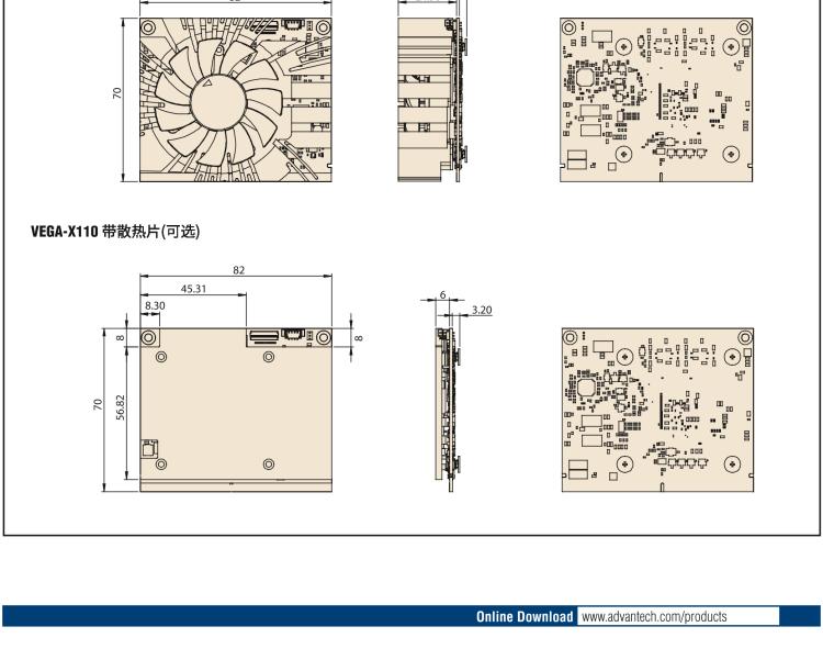 研華VEGA-X110 Intel Arc A370M MXM 3.1 Type A 嵌入式 GPU 卡，帶 DP1.4a