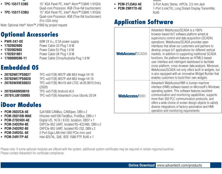 研華SRP-IFS200-M15AG 15寸 XGA TFT 液晶顯示器工業(yè)信息終端平板電腦，搭配英特爾? 凌動? 處理器