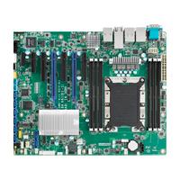 研華ASMB-815 單路LGA 3647-P0 Intel? Xeon? Scalable ATX 服務(wù)器主板，帶 6 個(gè)DDR4, 5 個(gè)PCIe x8 或者 2 個(gè)PCIe x16 和 1個(gè) PCIe x8, 8 個(gè)SATA3, 6 個(gè)USB3.0, Dual 10GbE, IPMI