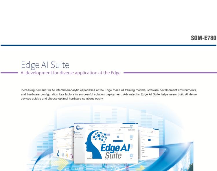 研華SOM-E780 AMD EPYC? 7003 COM-HPC? Server Size E 模塊，具有專有引腳