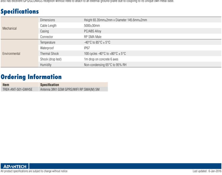 研華TREK-ANT-502-GH5E 負重螺絲安裝，IP67認證