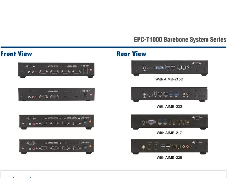研華EPC-T1217 板載Intel? 奔騰 4核 N4200 處理器。支持雙重顯示，無風(fēng)扇設(shè)計(jì)，1U超薄高度，支持上架。