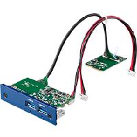 研華PCM-24U2U3 2端口USB 3.0，mPCIe，USB-A型