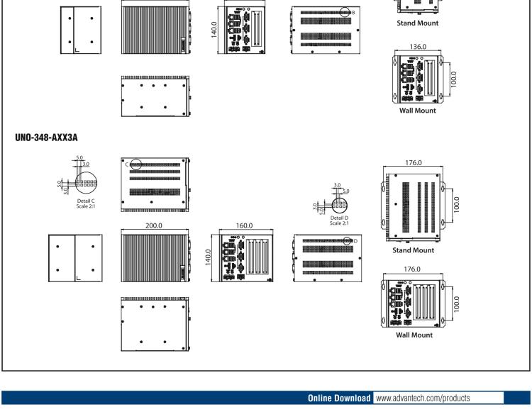 研華UNO-348 緊湊型嵌入式邊緣控制器，搭載第10代英特爾CPU，支持最多3個PCIe/PCI插槽，1個M.2 B鍵，1個mPCIe和2個2.5英寸SSD