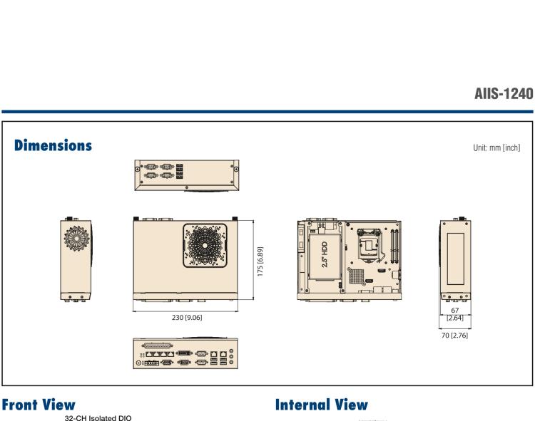 研華AIIS-1240 機(jī)器視覺工控機(jī)，支持英特爾酷睿? i7/i5/i 3 CPU,有源以太網(wǎng)緊湊型系統(tǒng), 4通路千兆網(wǎng)供電
