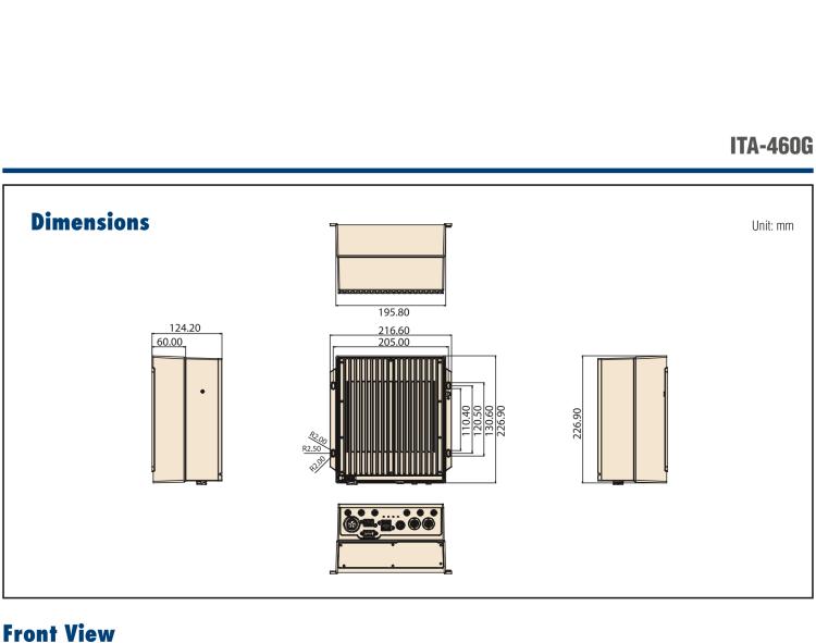 研華ITA-460G Intel? 8th/9th Gen Core? i CPU 防水無(wú)風(fēng)扇車(chē)載 AI 計(jì)算單元