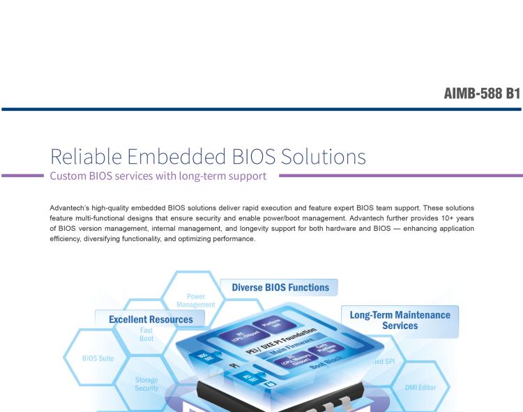 研華AIMB-588B1 適配Intel 第12/13代 Core i/奔騰系列處理器，搭載Q670E/R680E/H610E芯片組。性能可達(dá)服務(wù)器級別，獨立四顯，具備專業(yè)的圖像處理能力，是理想的行業(yè)解決方案。