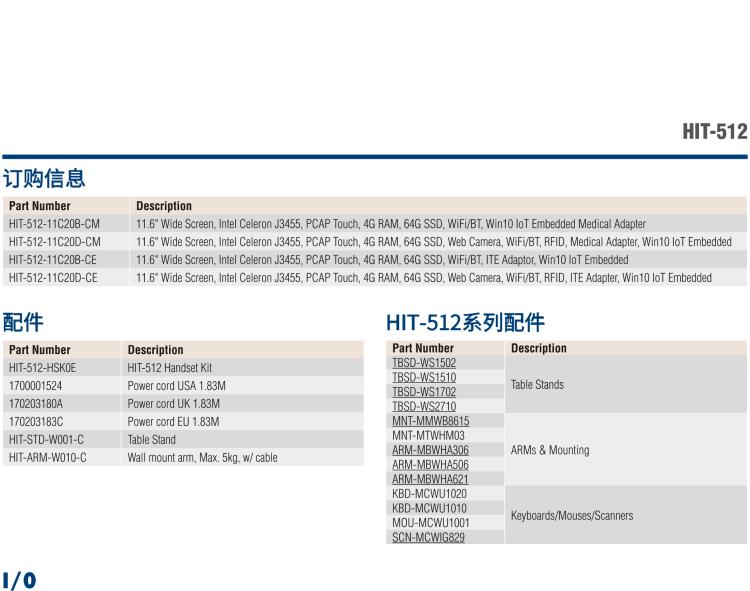 研華HIT-512 11.6" 一體式信息終端，專為醫(yī)療與智能零售而設(shè)計