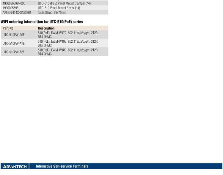 研華UTC-510D(POE) 10.1" 多功能觸控一體機，內(nèi)置Intel?Celeron? N2807/ J1900