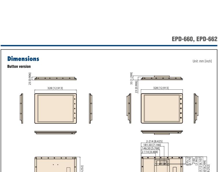 研華EPD-660 13.3"電子紙解決方案，Wi-Fi，用于醫(yī)院床邊卡和智能建筑標(biāo)牌。