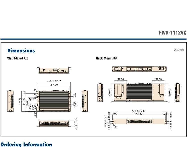 研華FWA-1112VC 用于不同部署的無風扇網(wǎng)絡(luò)應(yīng)用平臺